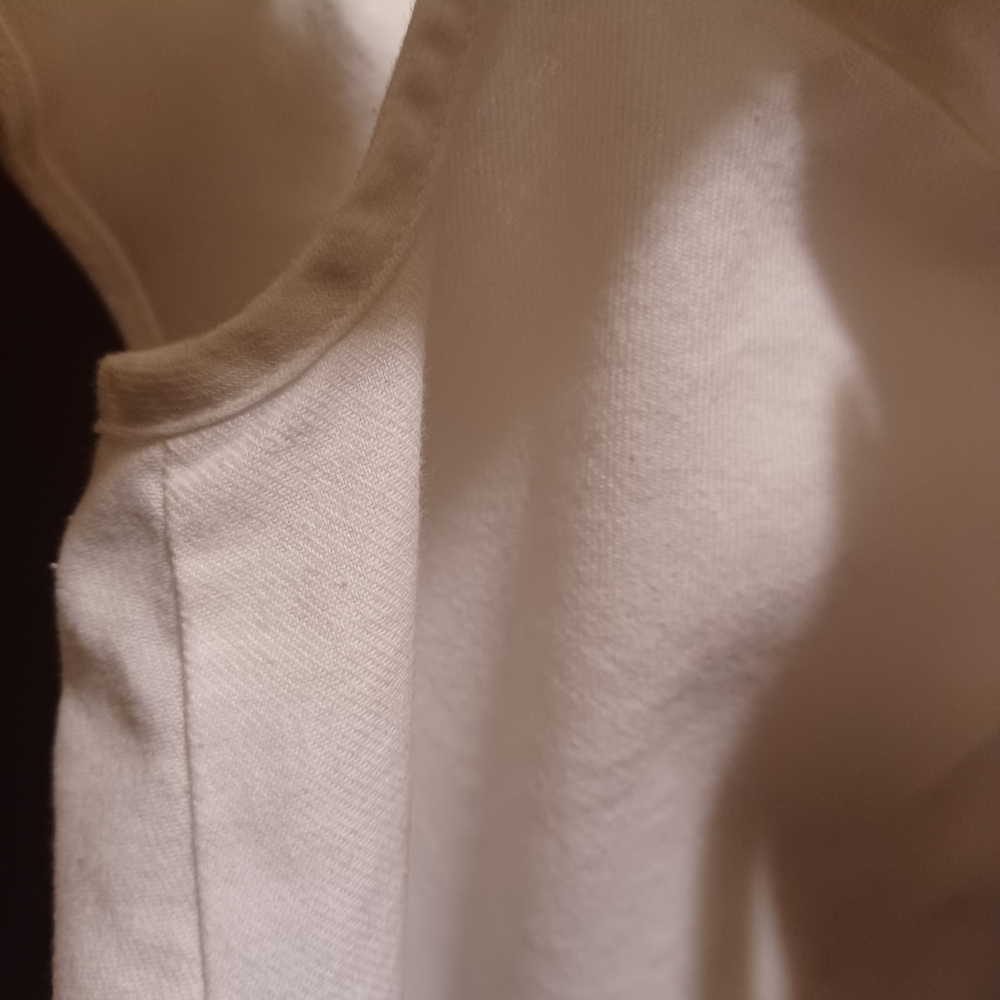 Madewell White Ruffled One-Shoulder Blouse - Picture 7 of 7